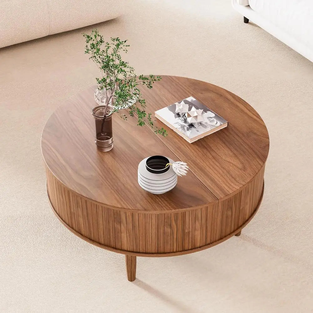 The Dresden Walnut Lift-Top Coffee Table