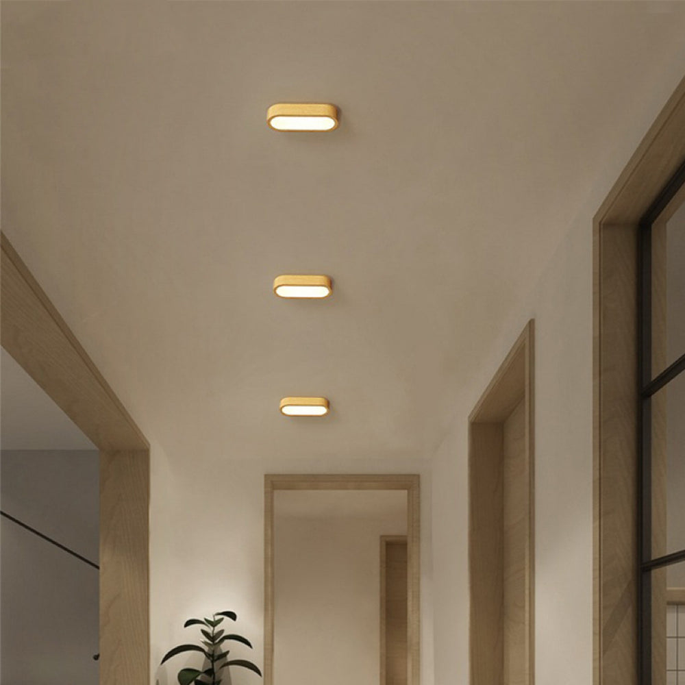 Mid-Century Modern Elegance Long Balcony & Hallway Ceiling Light