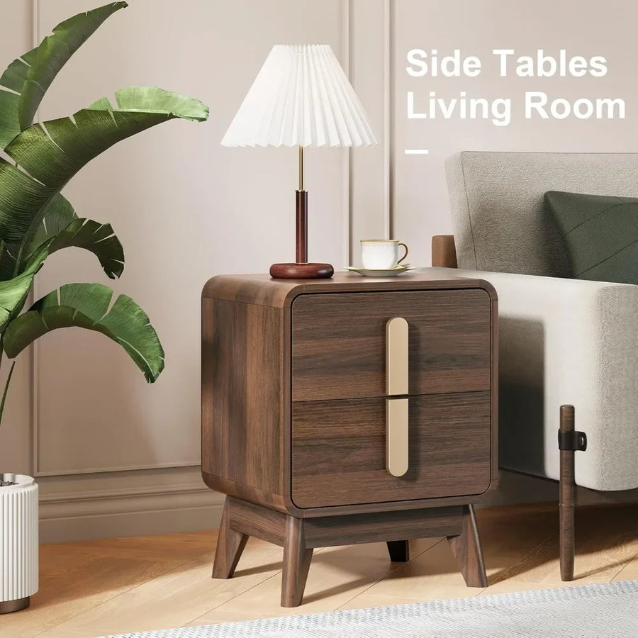The Dresden Walnut Nightstand