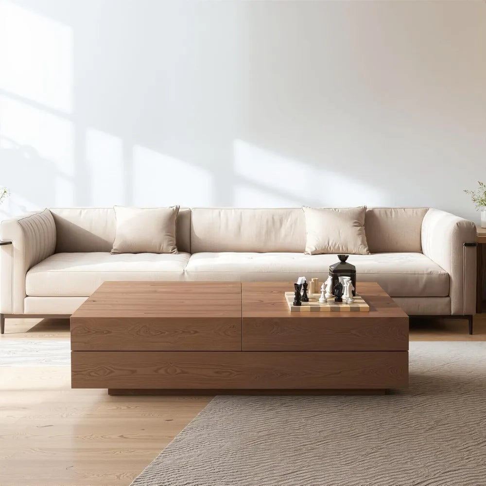 The Astoria Walnut Expandable Coffee Table