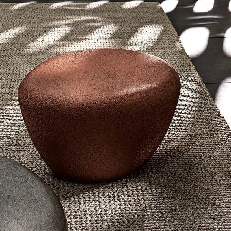 The Fontaine Oval Concrete Coffee Table
