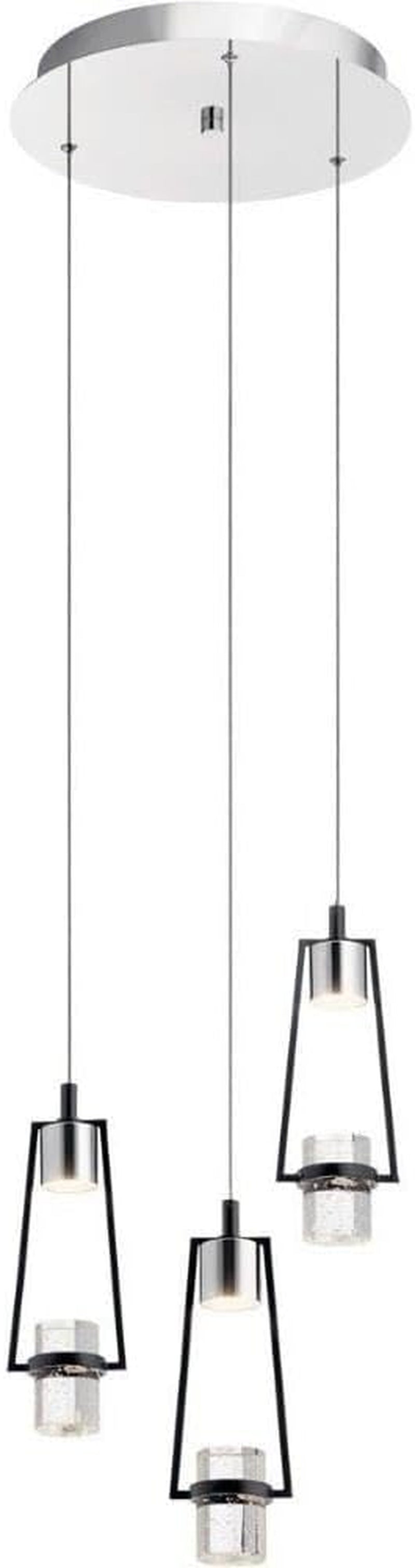 Ayse - 12.5 Inch 3 Led Cluster Pendant