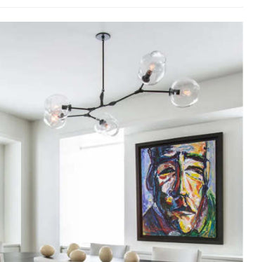 The Fontaine Branch Chandelier