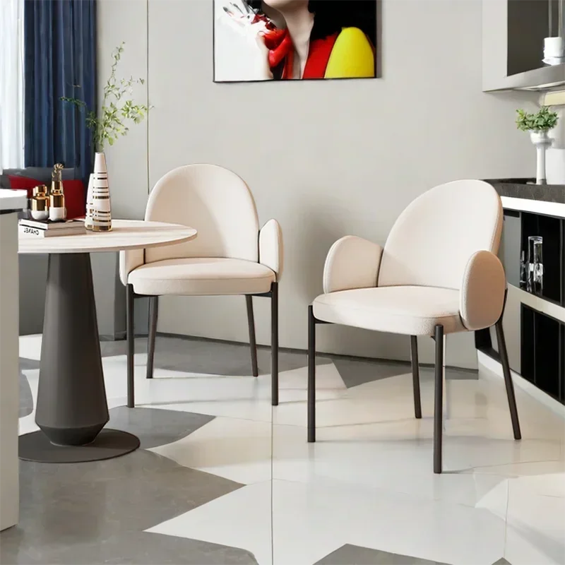 Ellington Collection | Tapered-Leg Curved Walnut Dining Chair - showcasing full sculptural form and curated finish in a Mid-Century Modern dining room setting.