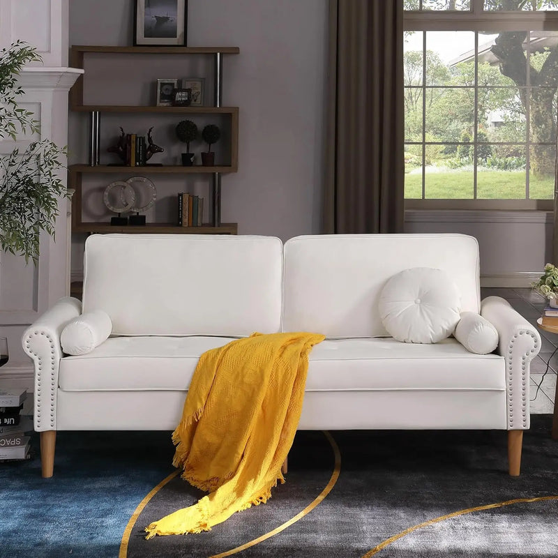 The Fontaine Velvet Loveseat