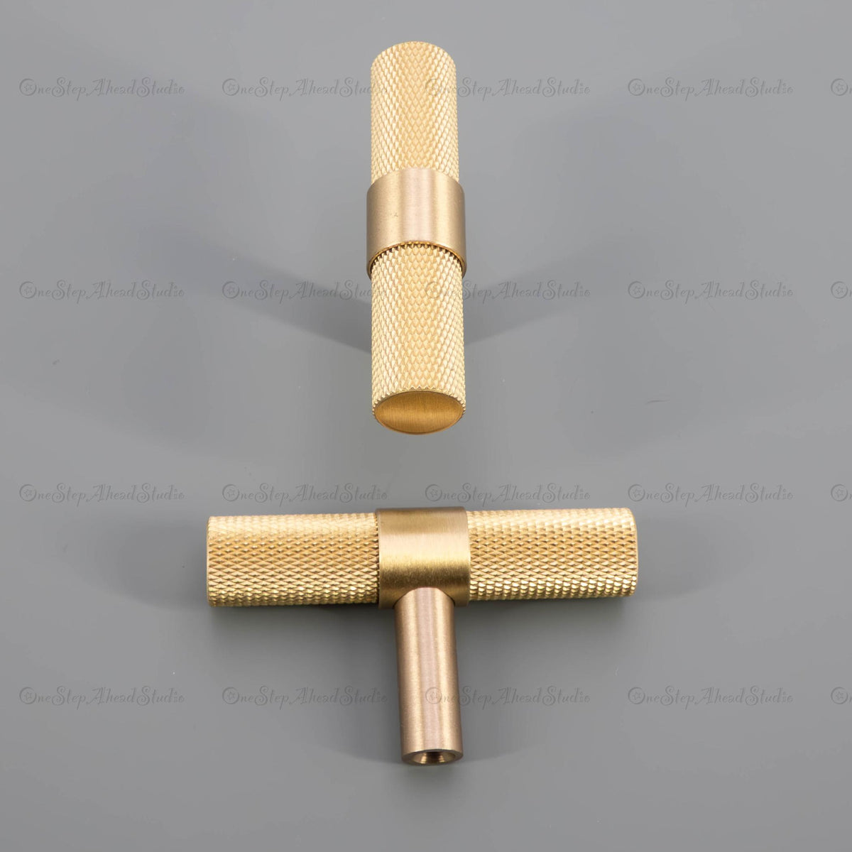 Modern Solid Brass Cabinet Pulls: Bar Handle, Furniture Hardware