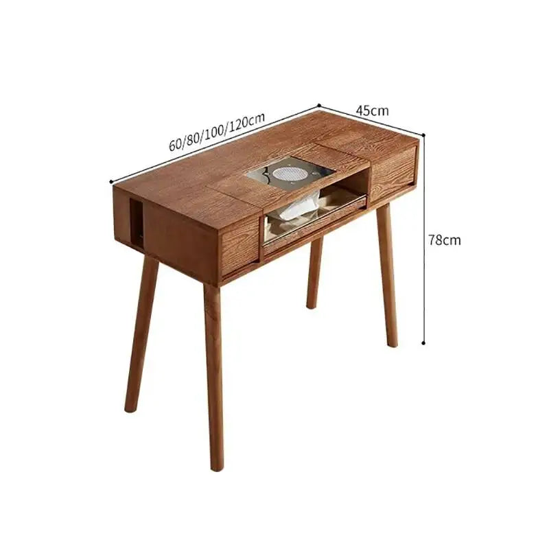 The Fontaine Brass-Studded Desk