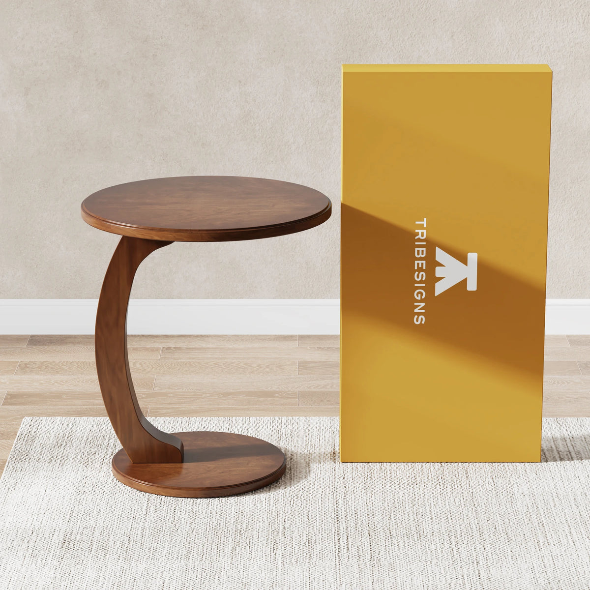 The Astoria Walnut C-Table