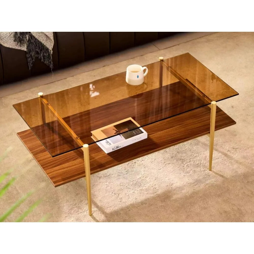 The Astoria Walnut Coffee Table