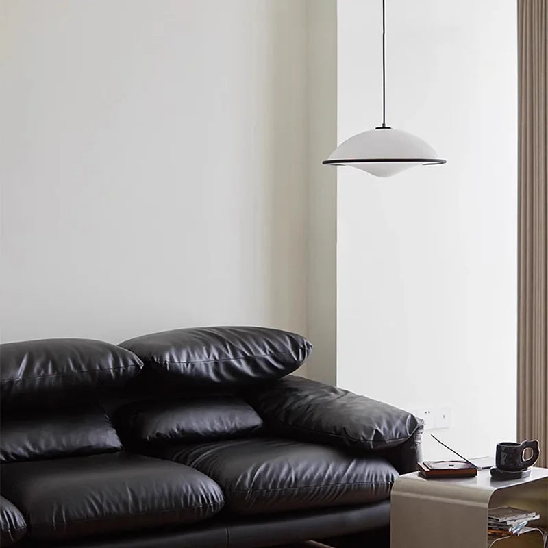 The Astoria Cream Ceramic Pendant