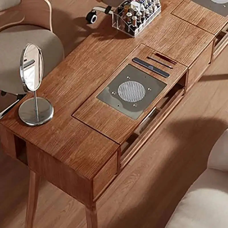 The Fontaine Brass-Studded Desk