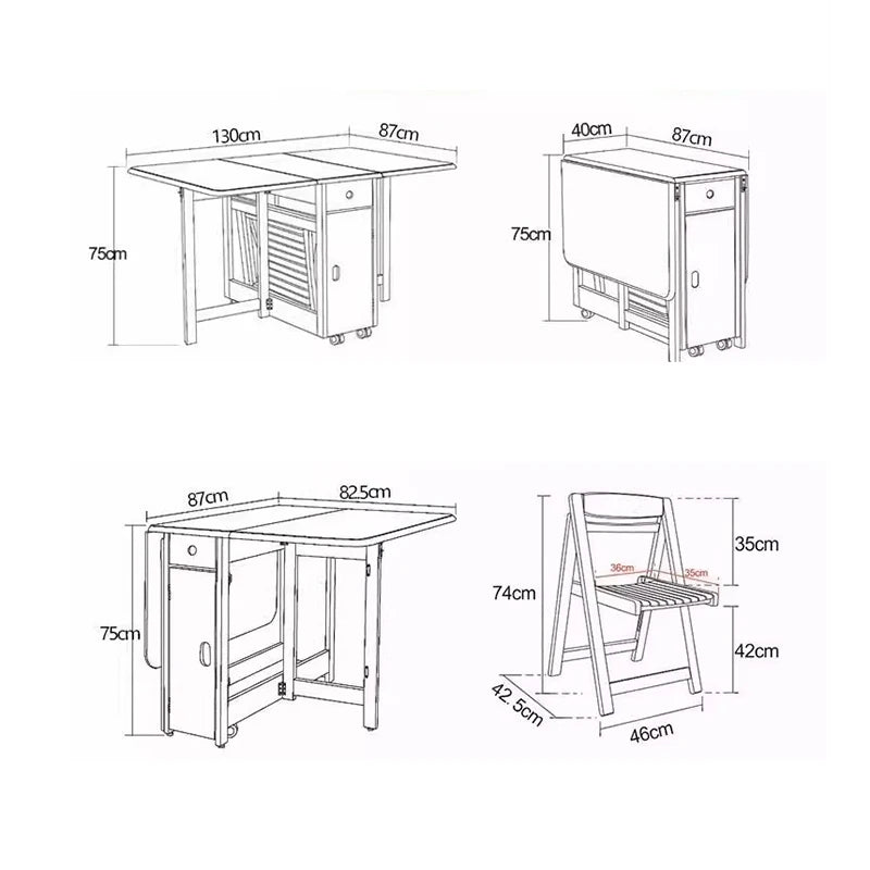 The Fontaine Walnut Dining Table & Chair Set