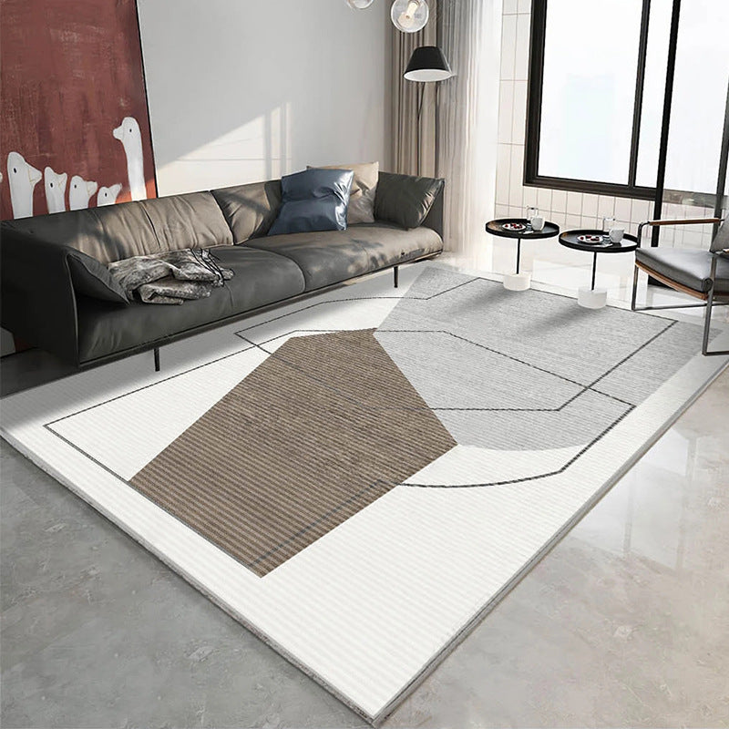 The Astoria Fine-Weave Geometric Area Rug