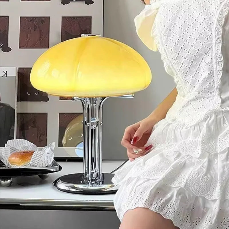 The Fontaine Ceramic Mushroom Table Lamp