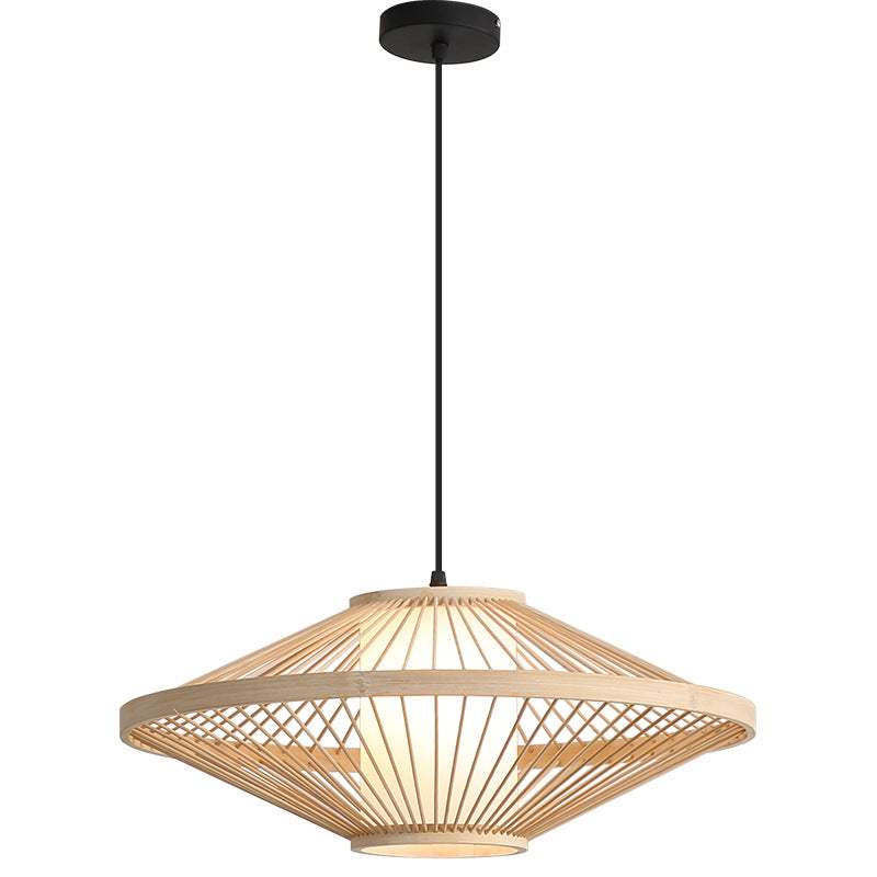 The Havana Woven Rattan Chandelier