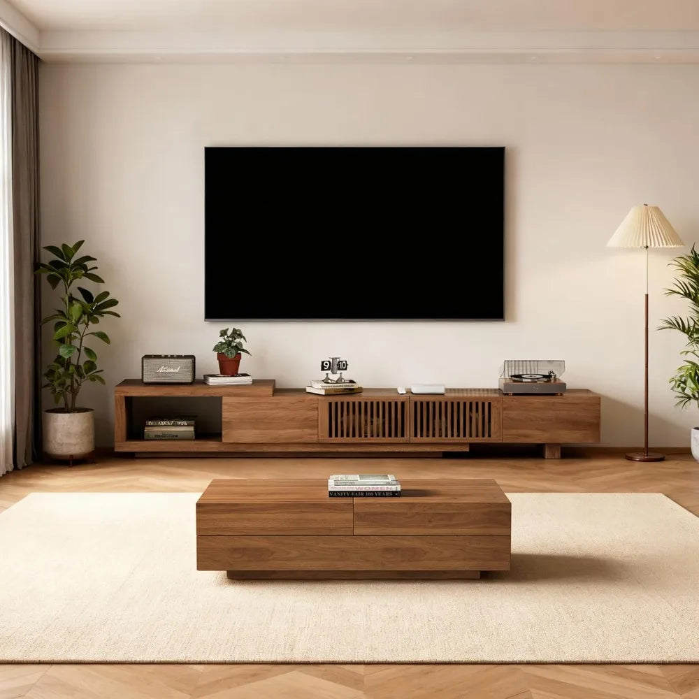 The Astoria Walnut Expandable Coffee Table
