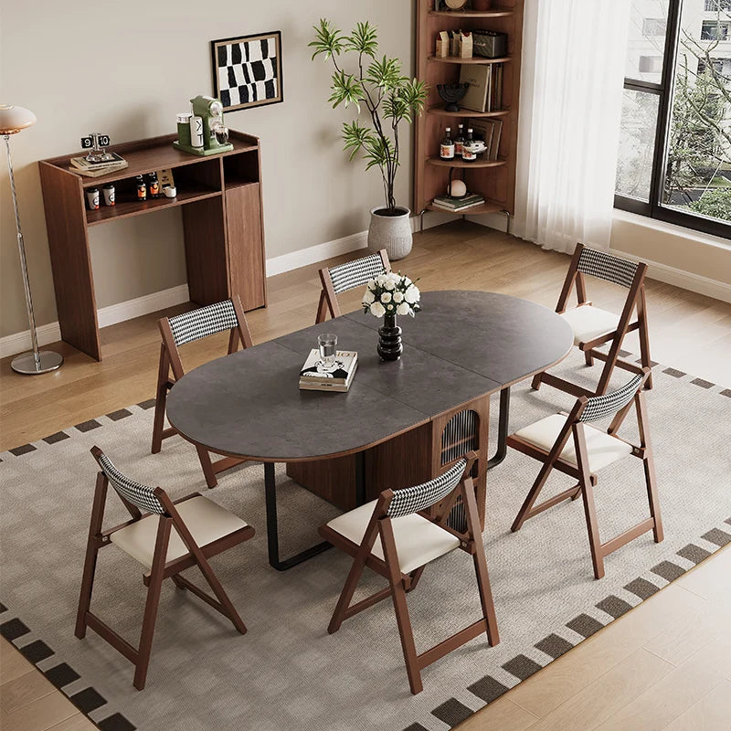 The Ellington Walnut Folding Table