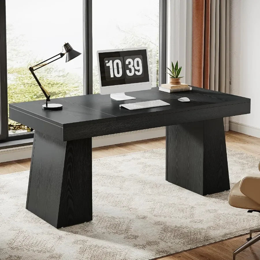 The Dresden Walnut Executive Desk