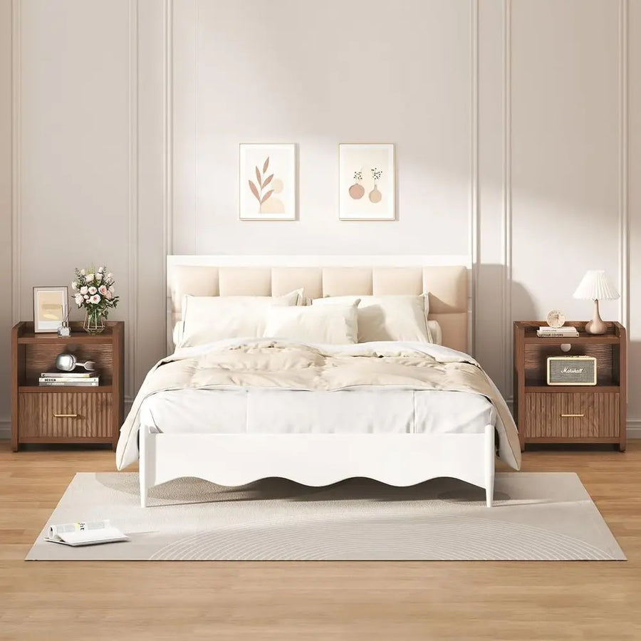 The Belmont Walnut Nightstand