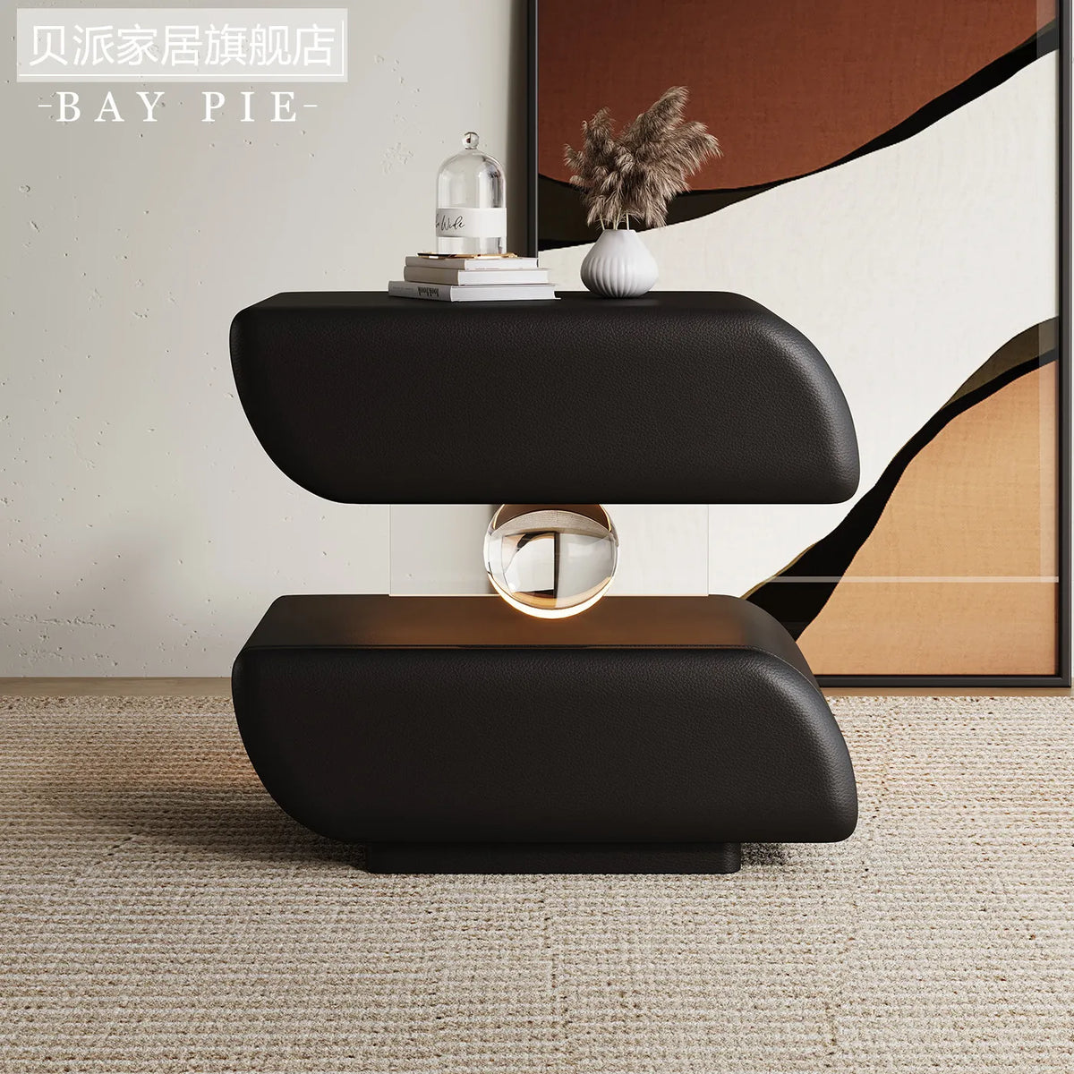 The Astoria Walnut Nightstand