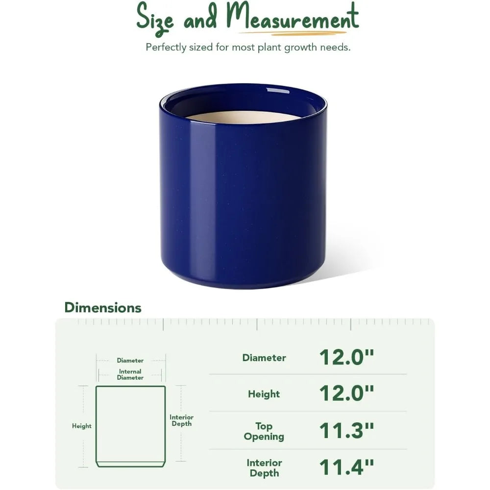 The Astoria Glazed Ceramic Planter