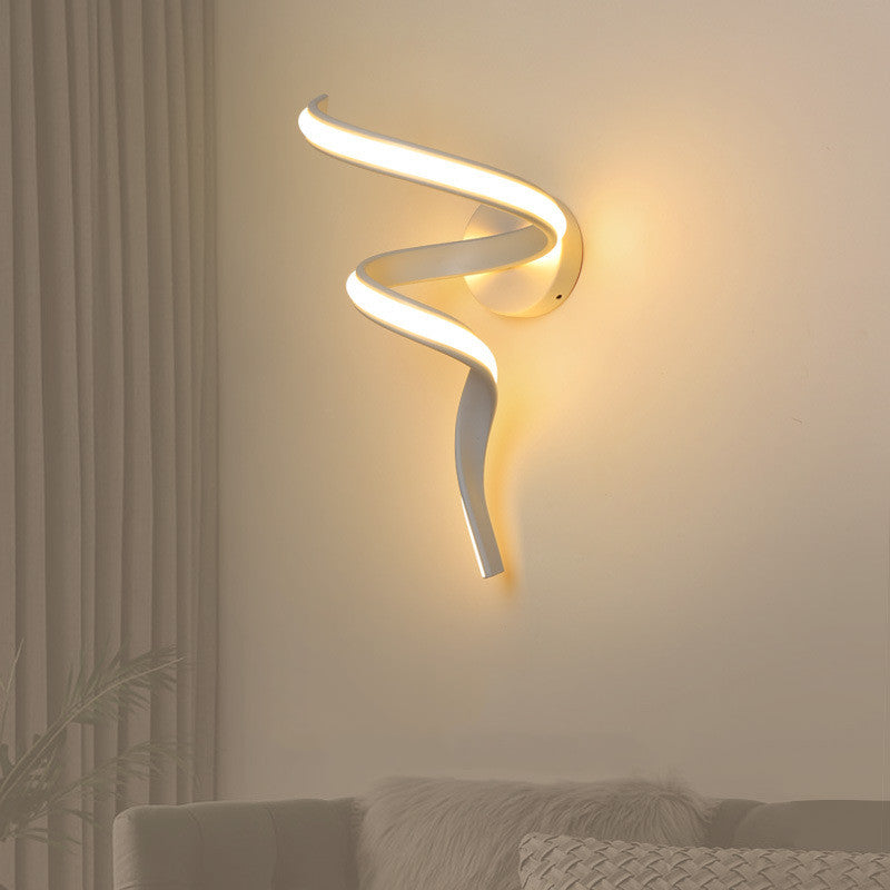 The Ellington Walnut Bedside Light