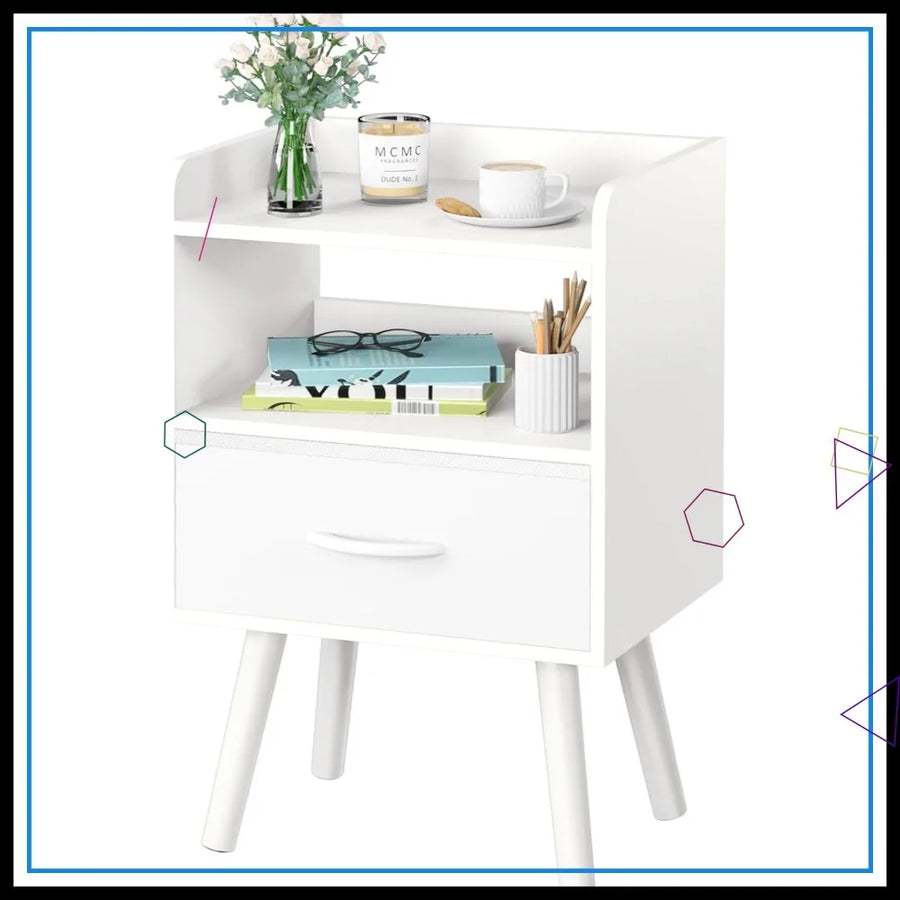 The Belmont Walnut Nightstand