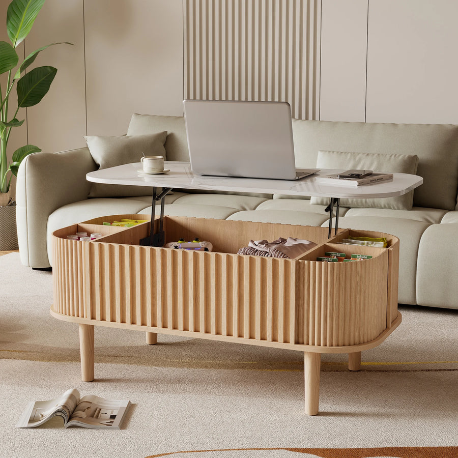 The Dresden Walnut Lift-Top Table
