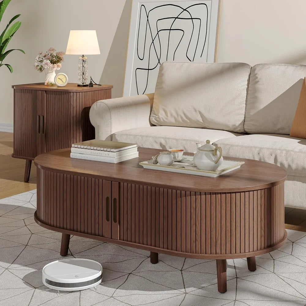 The Belmont Walnut Coffee Table