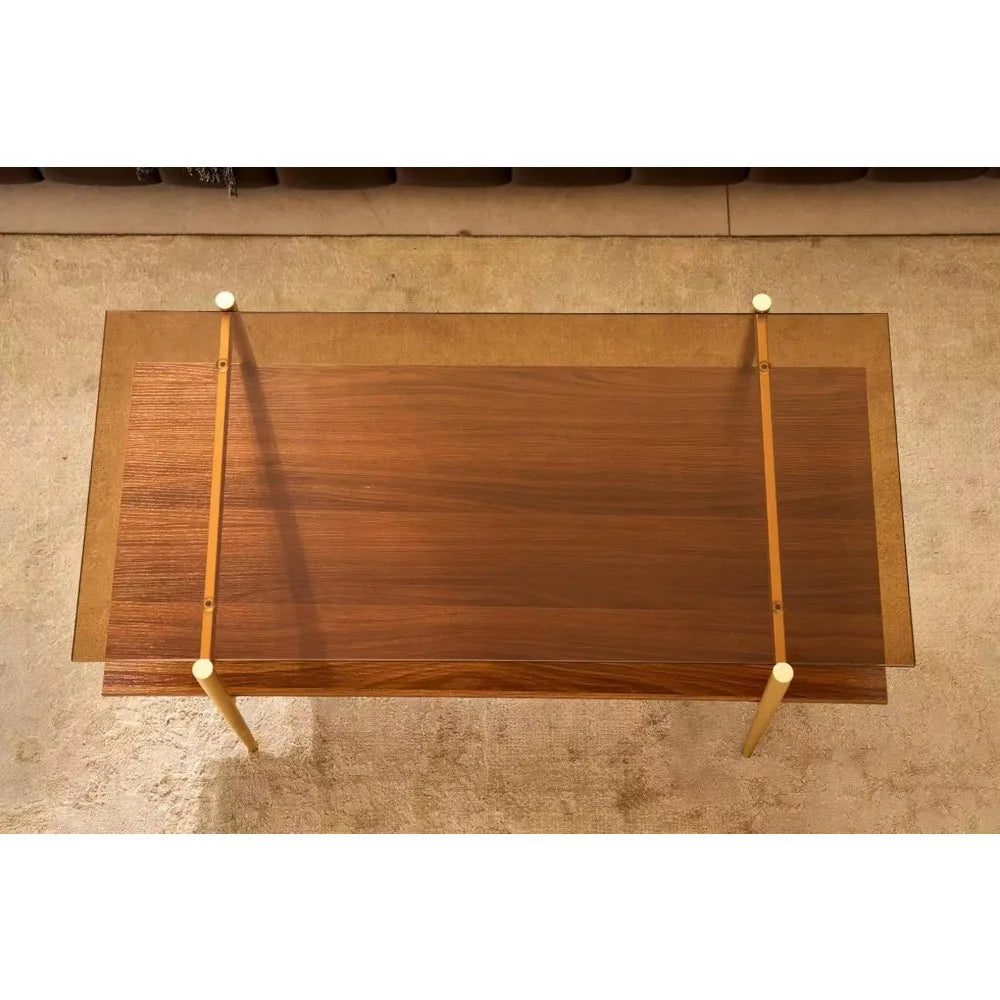 The Astoria Walnut Coffee Table