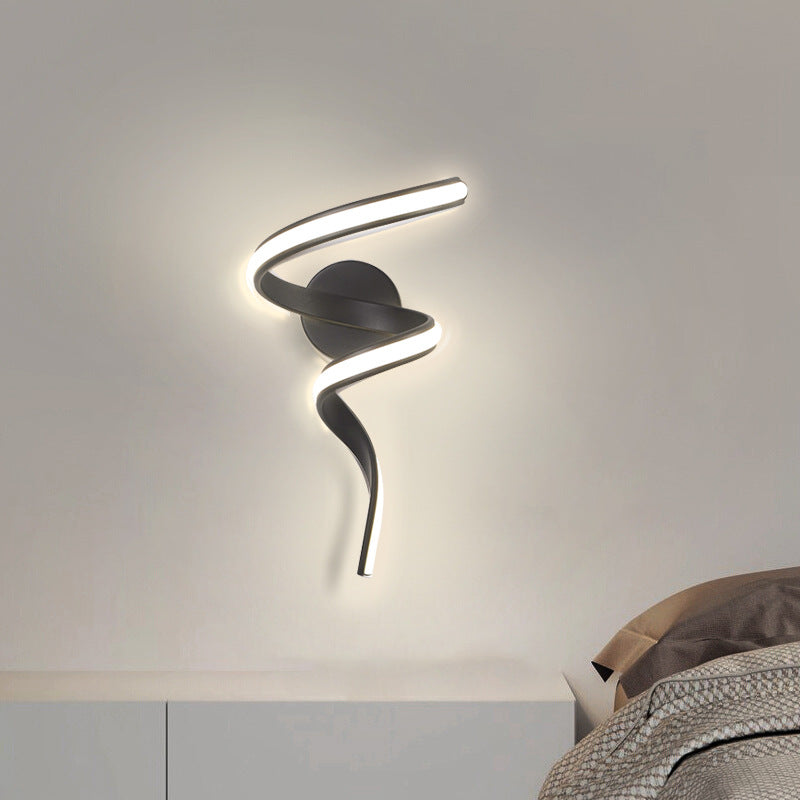 The Ellington Walnut Bedside Light