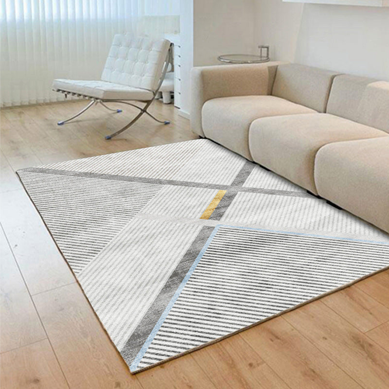 The Astoria Fine-Weave Geometric Area Rug