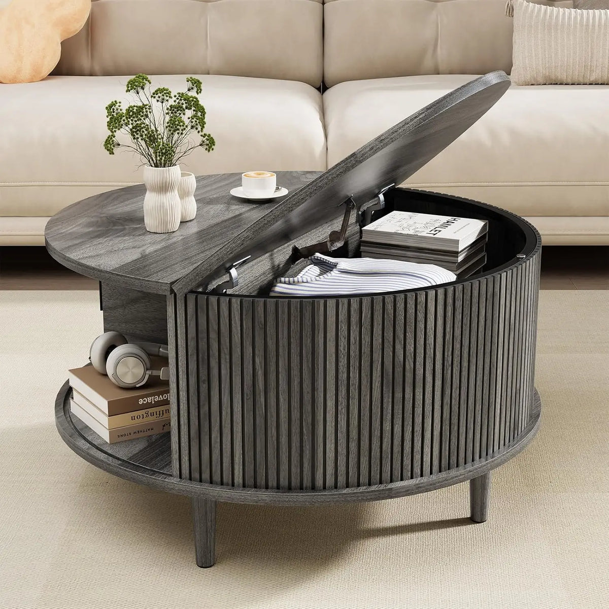 The Astoria Walnut Coffee Table