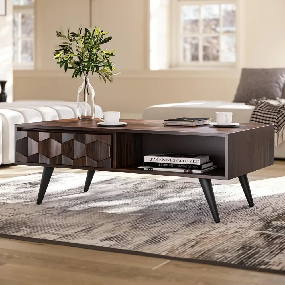The Ellington Walnut Coffee Table