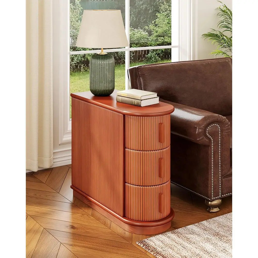 The Belmont Walnut Side Table