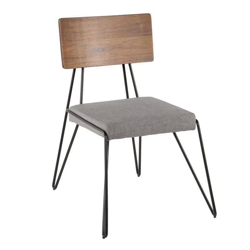 Dresden Collection | Arched Gold-Trimmed Loft Chair Set - showcasing full sculptural form and curated finish in a Mid-Century Modern living room setting.