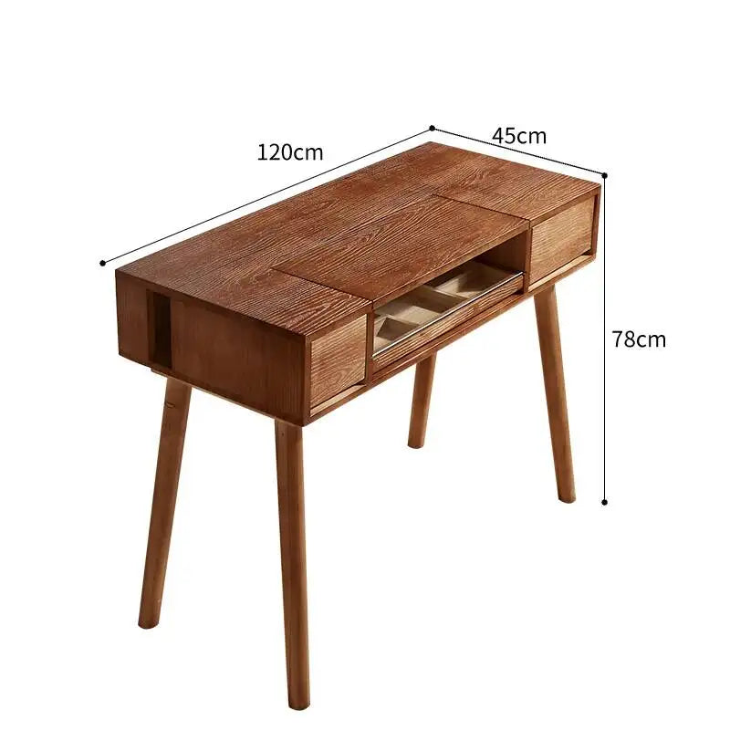 The Fontaine Brass-Studded Desk