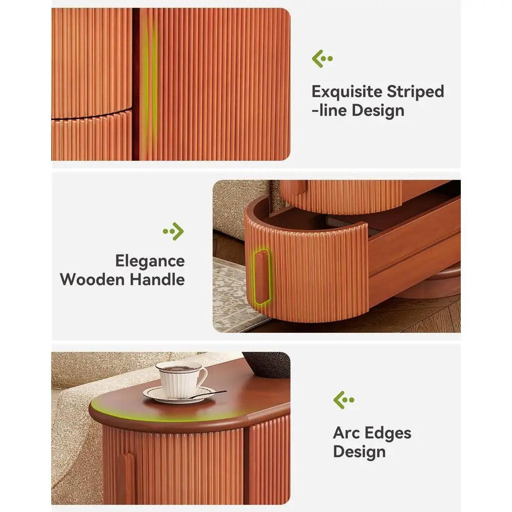 The Belmont Walnut Side Table