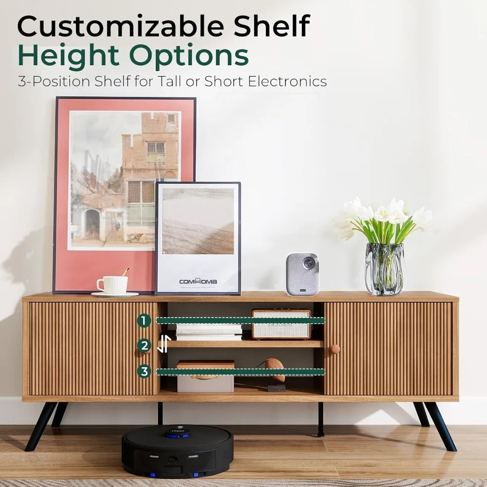 The Valencia Walnut Media Console