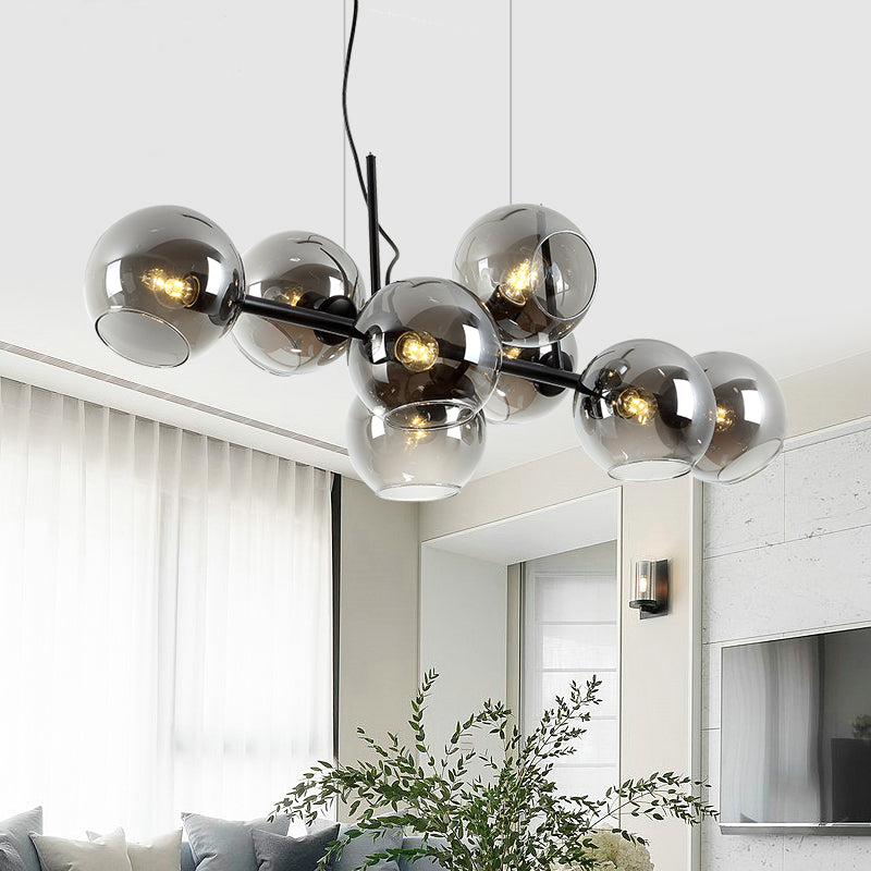 The Astoria Nordic Glass Chandelier