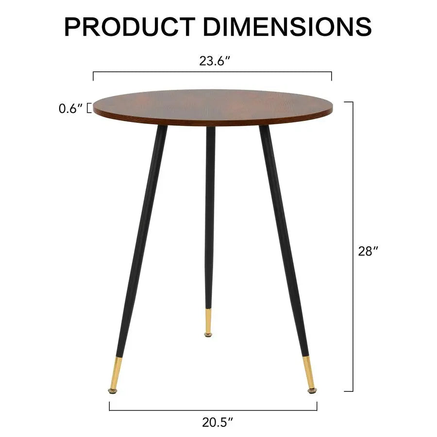 The Astoria Walnut Bistro Table