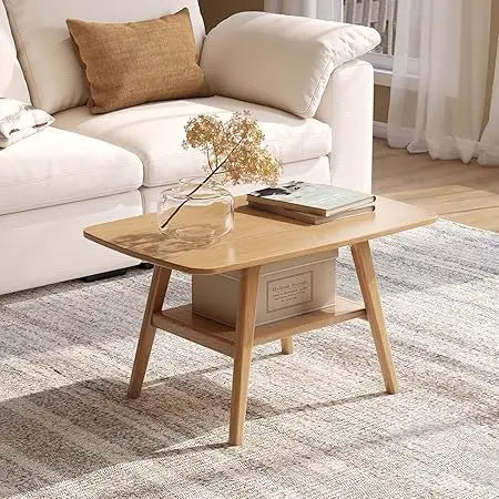 The Belmont Oak & Walnut Coffee Table