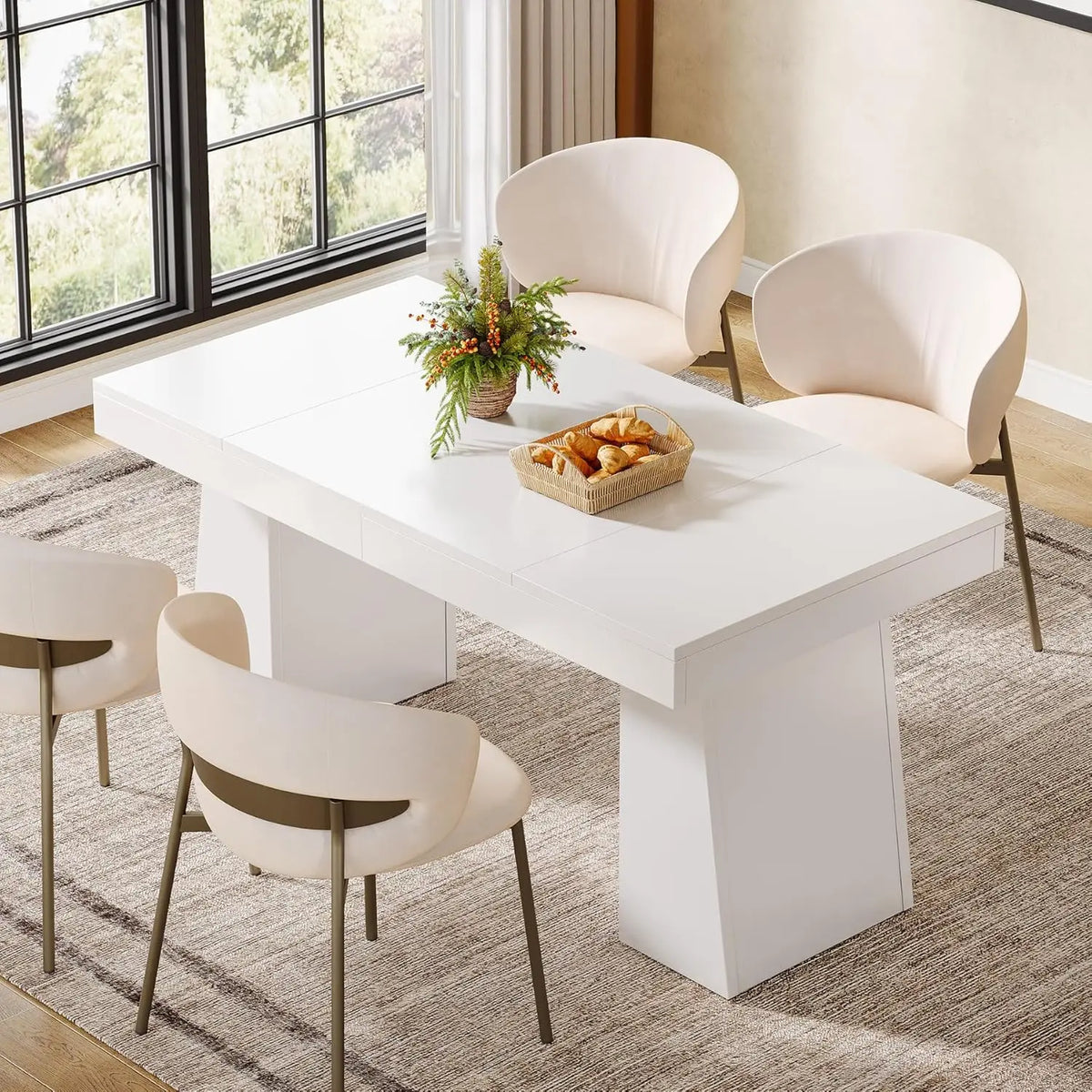 The Ellington Ebony Dining Table