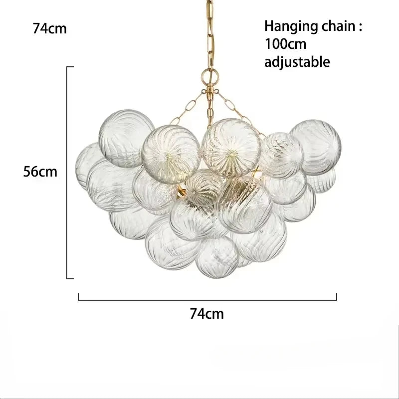 Fontaine Collection | Ribbed Glass-Topped Ribbed Glass Pendant - Curated Lighting for the Modern Living Collection | Woodies ON Woodlawn