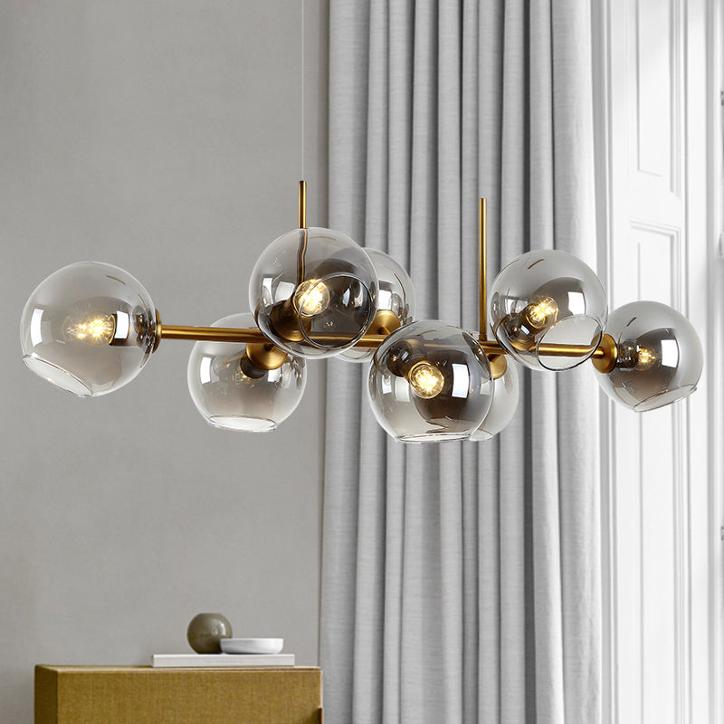 The Astoria Nordic Glass Chandelier