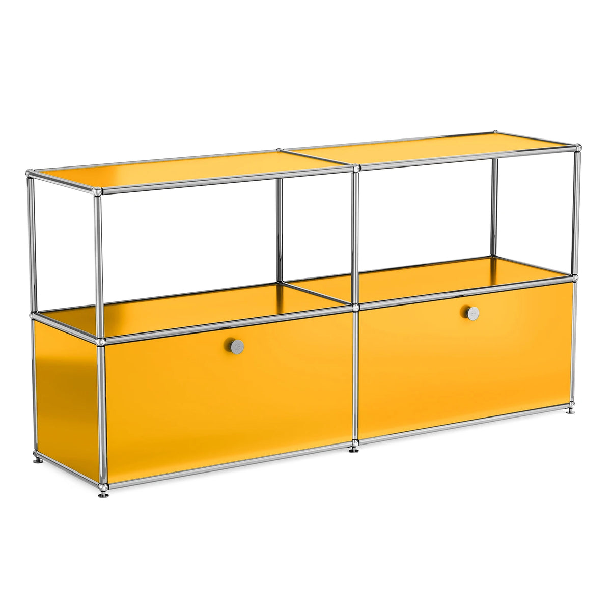Modern Modular Metal Storage Cabinet Freestanding Sideboard Display Organizer for Living Room Bedroom Entryway Home Furniture