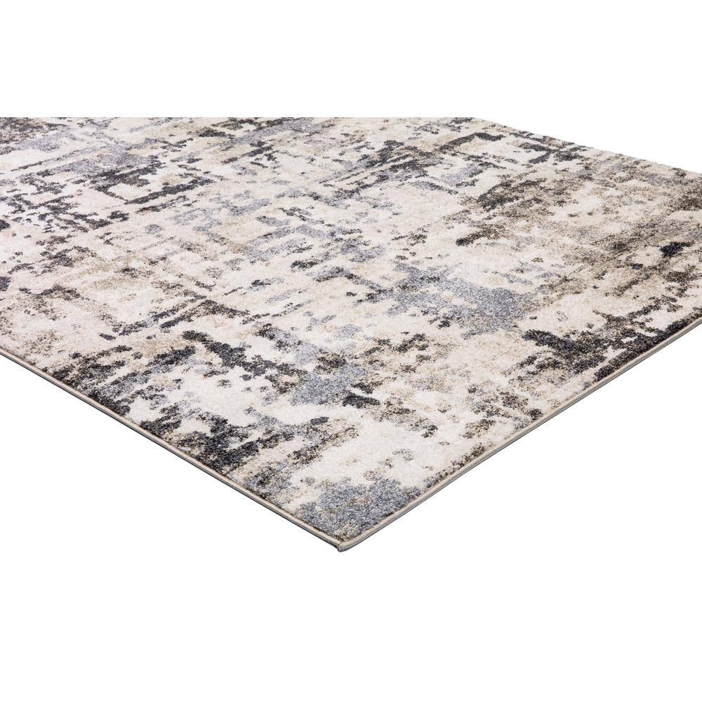 Charlotte Collection Atlantis Ivory 2 Ft. X 7 Ft. 3 In. Runner Rug