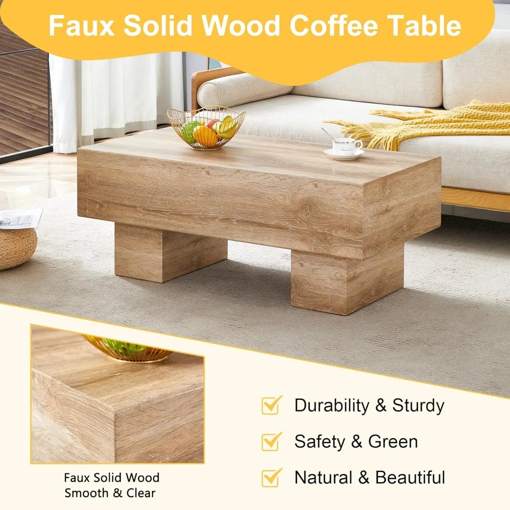 The Belmont Walnut Coffee Table