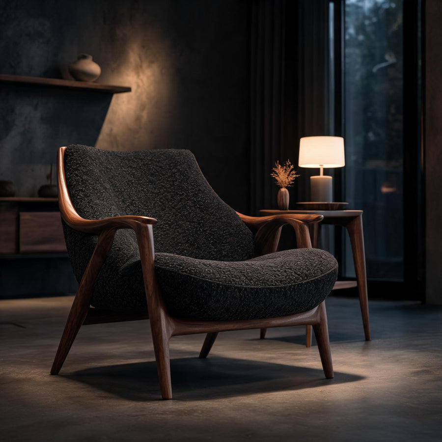 The Crescent Accent Chair - Woodies ON Woodlawn