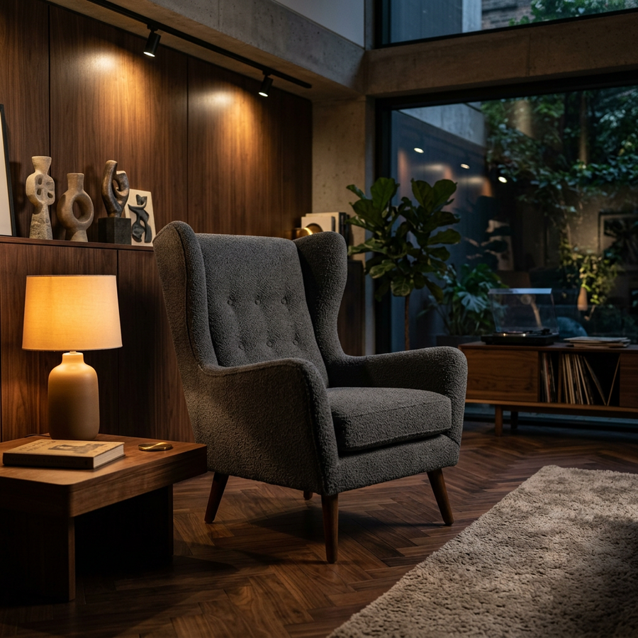 Slate Accent Chair